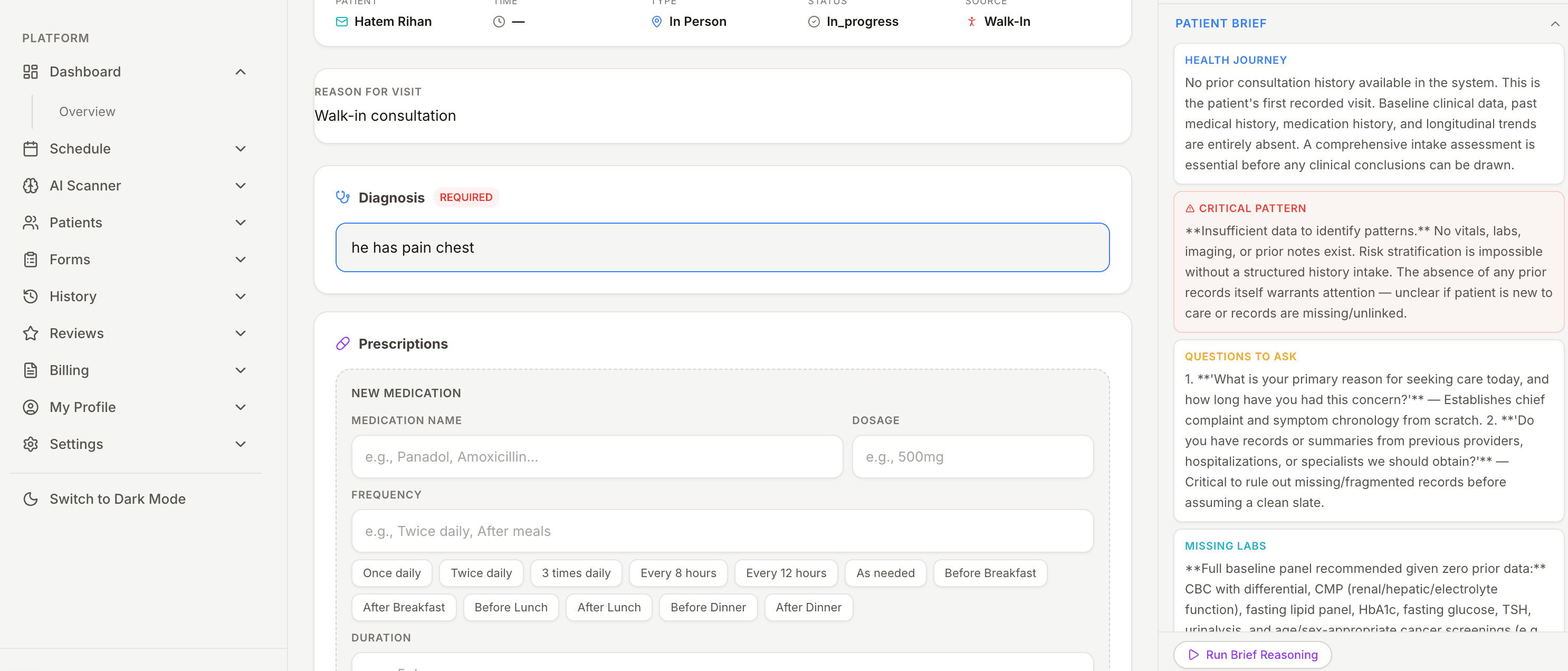 AI-powered clinical decision support